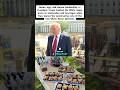 Trump treated White House press to sandwiches by the construction site of the new ballroom #news