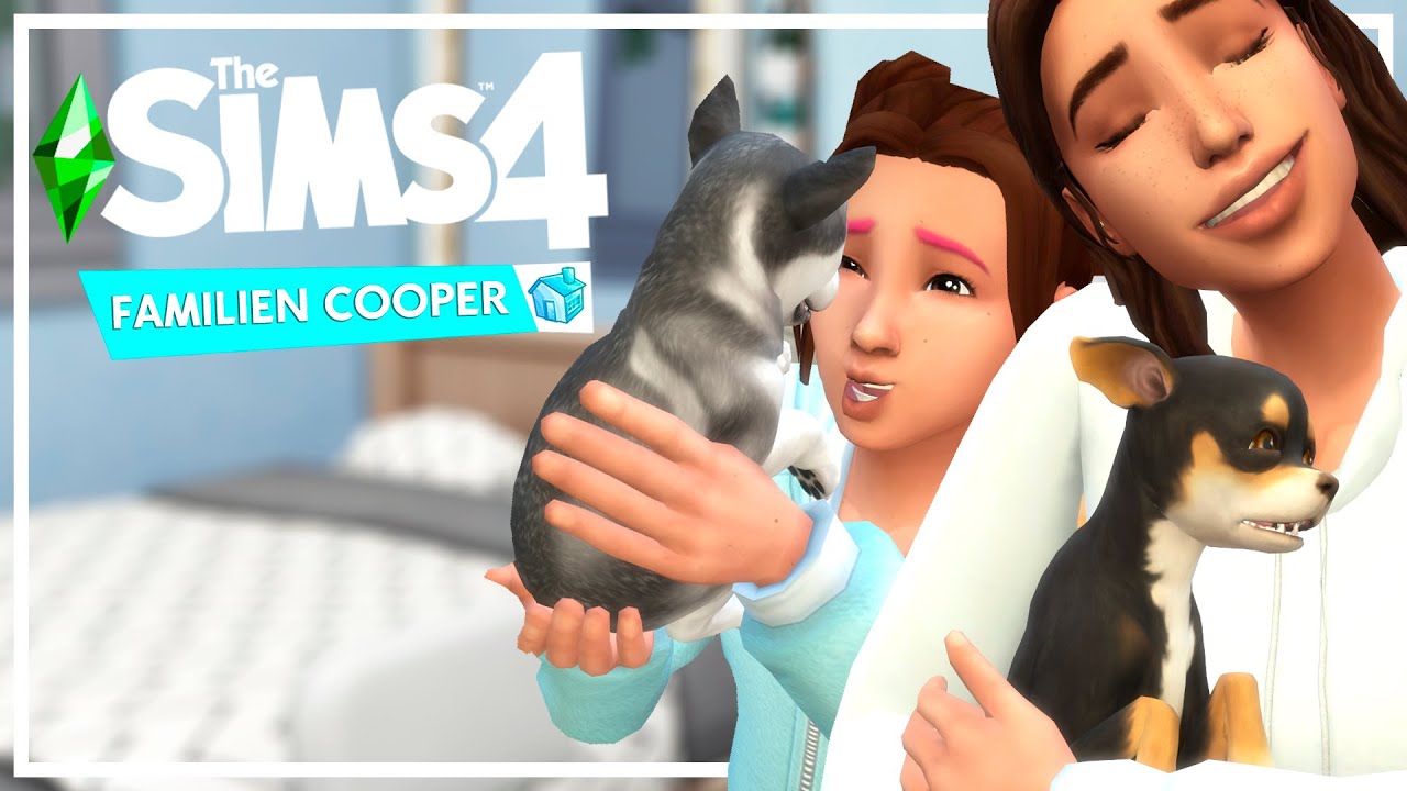 ADOPTER HUNDEHVALPE // Sims 4 - Cooper #22 - YouTube
