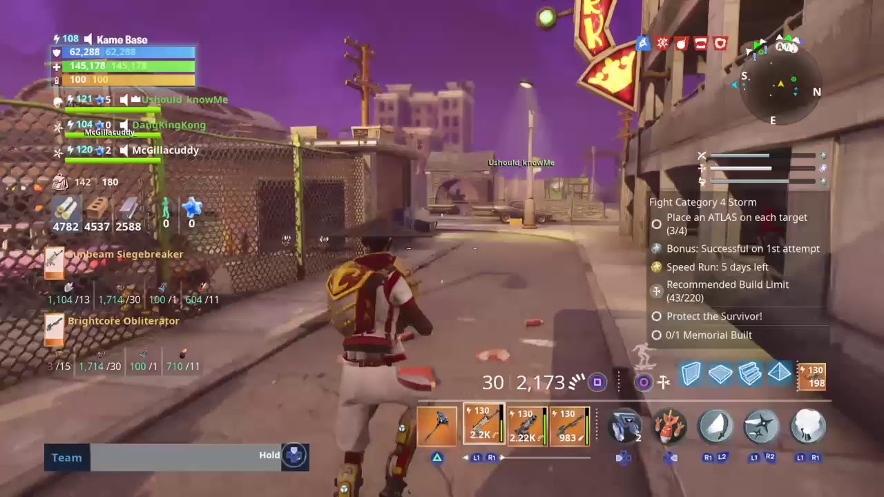 120 LEGENDARY AND 114 EPIC PERK UP A MISSION