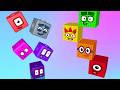 Let's Count 1 - 100 with Numberblocks Standing Tall! Super Fun Cubes