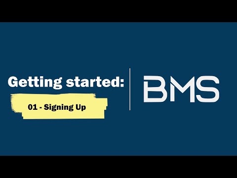 BMS 01   Signing Up