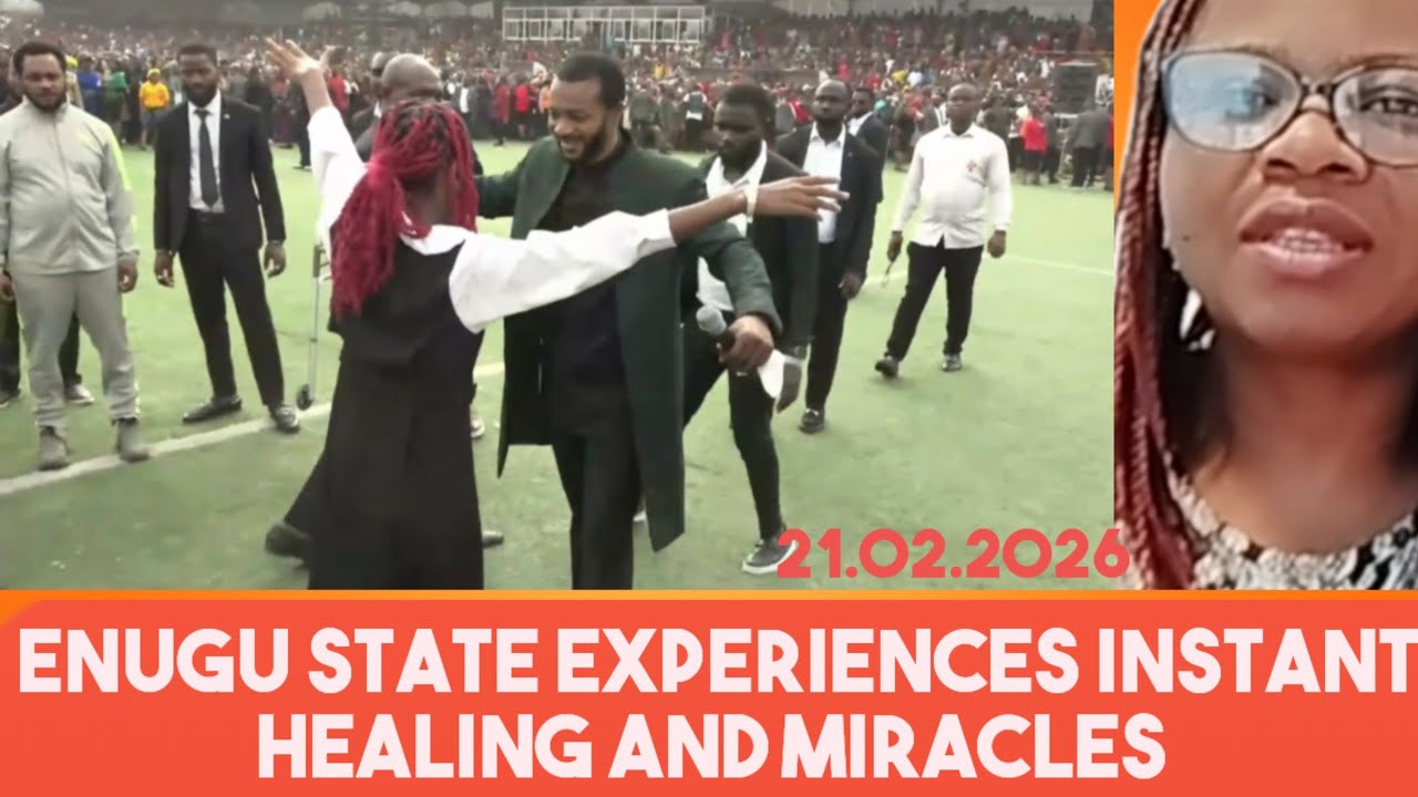 Enugu State experiences instant healing and miracles#zionprayermovementoutreachlive 