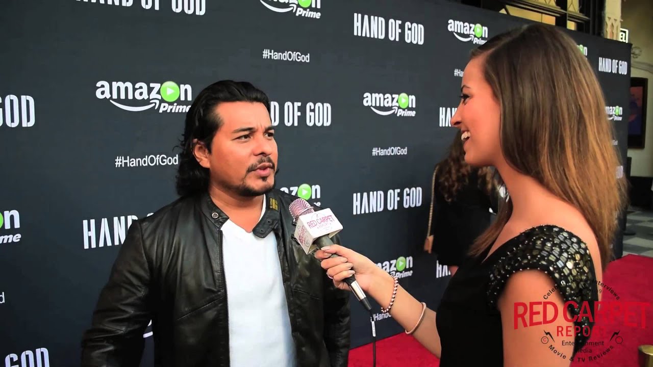 Jacob Vargas at the Premiere of Amazon's "Hand of God" 