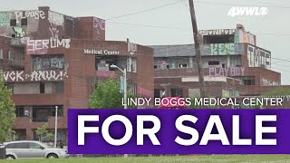 Deteriorating Lindy Boggs Hospital up for sale