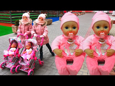 Видео: Куклы Беби Бон Настя и истории для детей Ксюша и Арина играют Как Мама