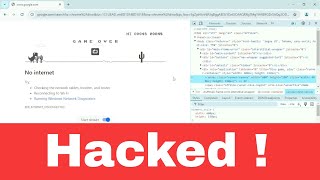 Hack Google Chrome Dino Game for Unlimited Score Easily