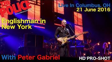 Sting & Peter Gabriel - Englishman In NY (Live In Columbus, OH 2016) - HD Pro-Shot