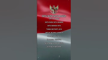 Lagu Satu Nusa Satu Bangsa . Cipt. L. Manik #satunusantaranews #satubangsasatukemakmuran #viral