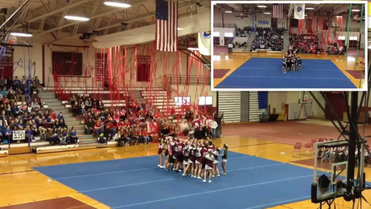 Pep Rally 2015: Cheering with the GHS Football Players