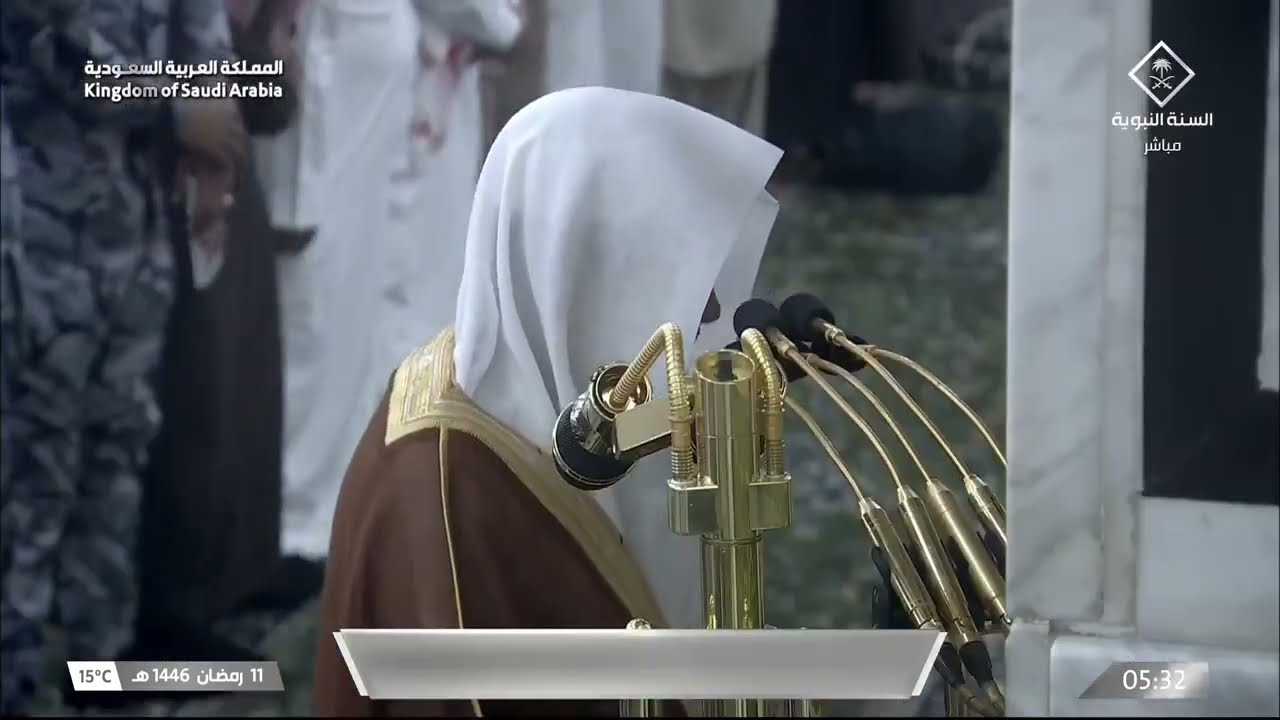 صلاة الفجر للشيخ عبدالباري الثبيتي 11 رمضان 1446هـ