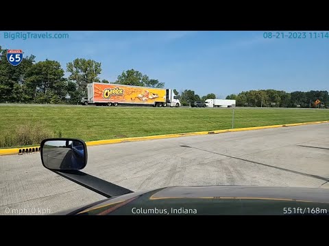 BigRigTravels LIVE | Louisville, KY to Pendleton, IN to Vandalia, OH (8/21/23 9:39 AM)