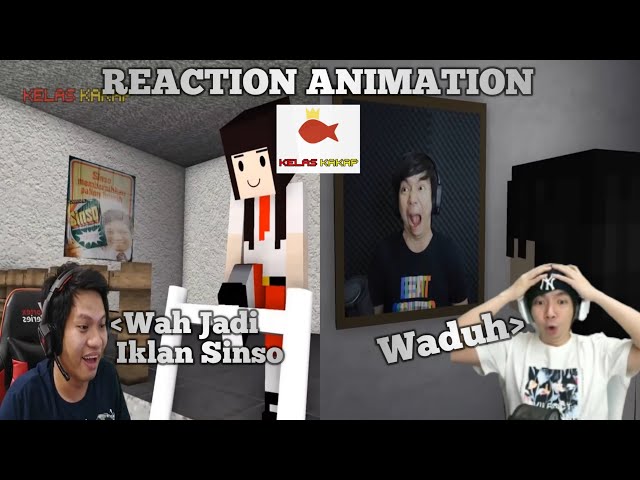 Reaksi ACI GameSpot Dan MiawAug Reaction Animation Minecraft ~ Lucu Banget Khap :V class=