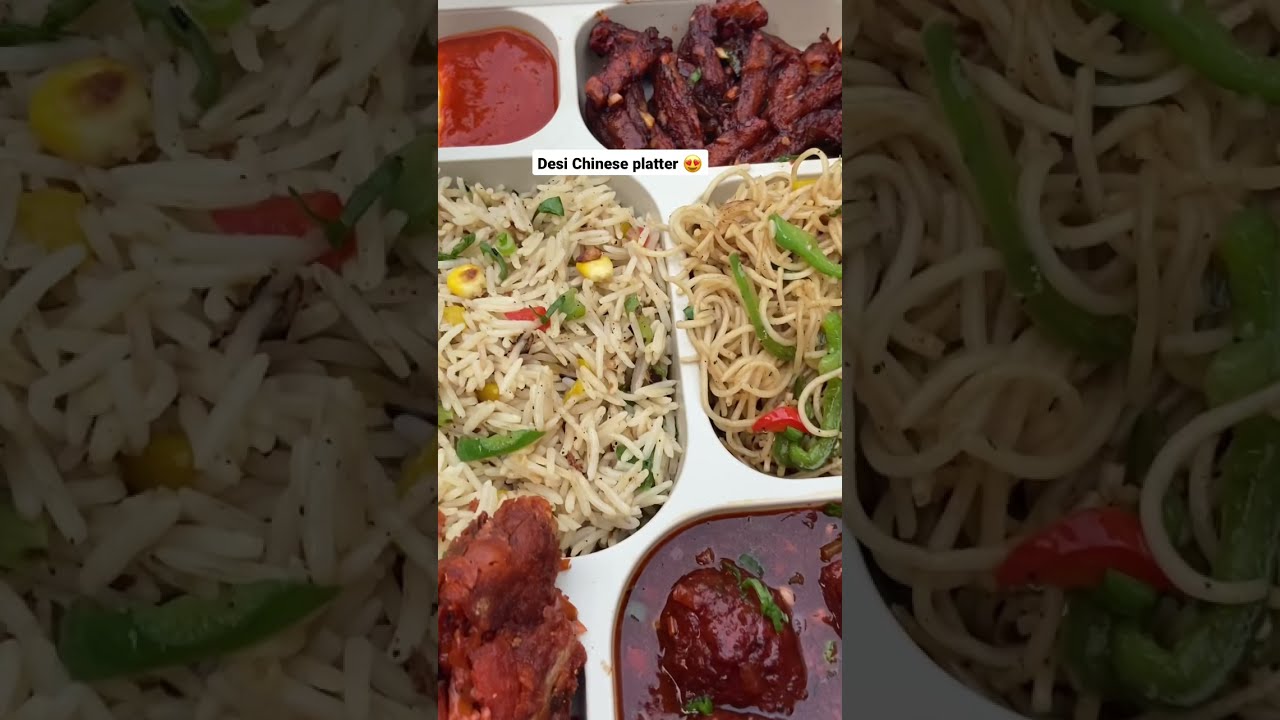 Desi Chinese platter ? | Best Chinese food ?| Must try  #shorts #desichinese #streetfood