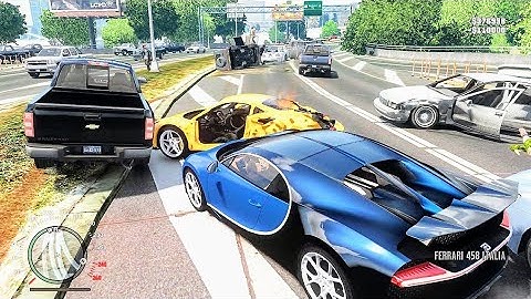 Gta 4 Crash Testing Real Car Mods Ep.12