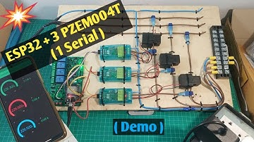 ESP32 + PZEM004T V3 Multi Device | ทดสอบระบบ Monitoring 3 Phase