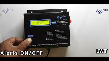 iPRO Make LWT Model for Corporation Water Supply Automation- Features Configuration