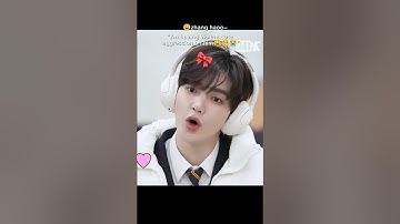 HAOBIN KISS WAR– 😘 🐼 🐹| Sung Hanbin x Zhang Hao #shorts