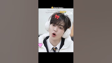 HAOBIN KISS WAR– 😘 🐼 🐹| Sung Hanbin x Zhang Hao #shorts
