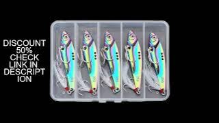 5Pcs VIB Fishing Lure 7-25g Blade Metal Sinking Spinner Vibration Bait Swimbait Pesca for Bass Pike