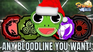 Your Chance To Get ANY BLOODLINE YOU WANT *LIMITED TIME* | Shindo Life