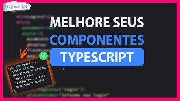 COMO VOCÊ PODE MELHORAR SEUS COMPONENTES REACTJS COM ESSA DICA - TypeScript + ReactJS