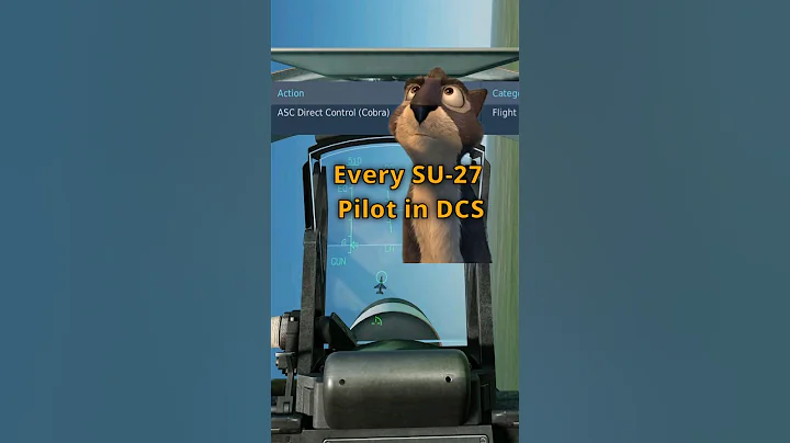 Desperate Times Call for Desperate Measures F-16 vs SU-27 #dcs #simulation