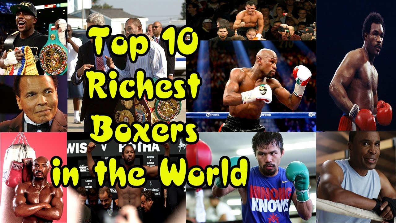 Top 10 Boxer Richest in the World 2015 | List back - YouTube