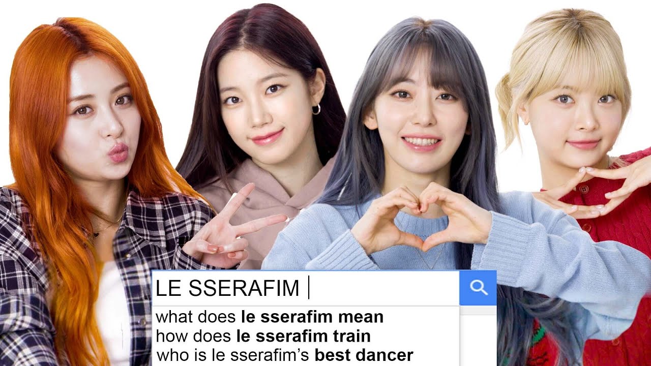 LE SSERAFIM Answer the Web's Most Searched Questions WIRED