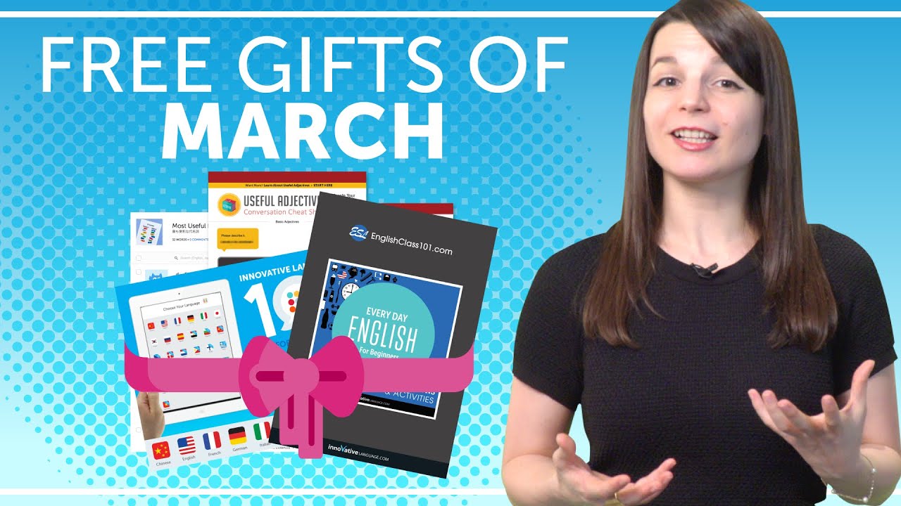 FREE French Gifts of March 2019