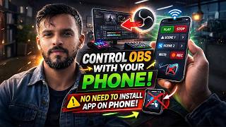 Control OBS + Death Counter from Phone (No App On Phone!)