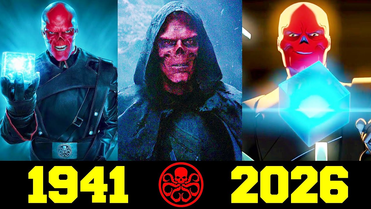 Красный Череп - Эволюция (1941 - 2026) ! Все Появления Иоганна Шмидта !