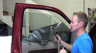 How To Remove Old Tint From Front Windows--Any Vehicle