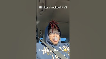 Blinker Checkpoint Challenge 🚬💨 | Epic Ghost Inhales #Shorts