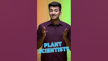There are scientists for Plants too? 🍀Unlock the Secrets by Becoming a Plant Scientist #shorts#iDC