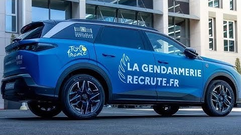 Voici la nouvelle caravane de la gendarmerie nationale pour le tour de france 2025