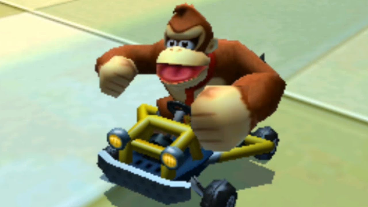 Mario Kart 7 - 150cc Banana Cup (Donkey Kong Gameplay)