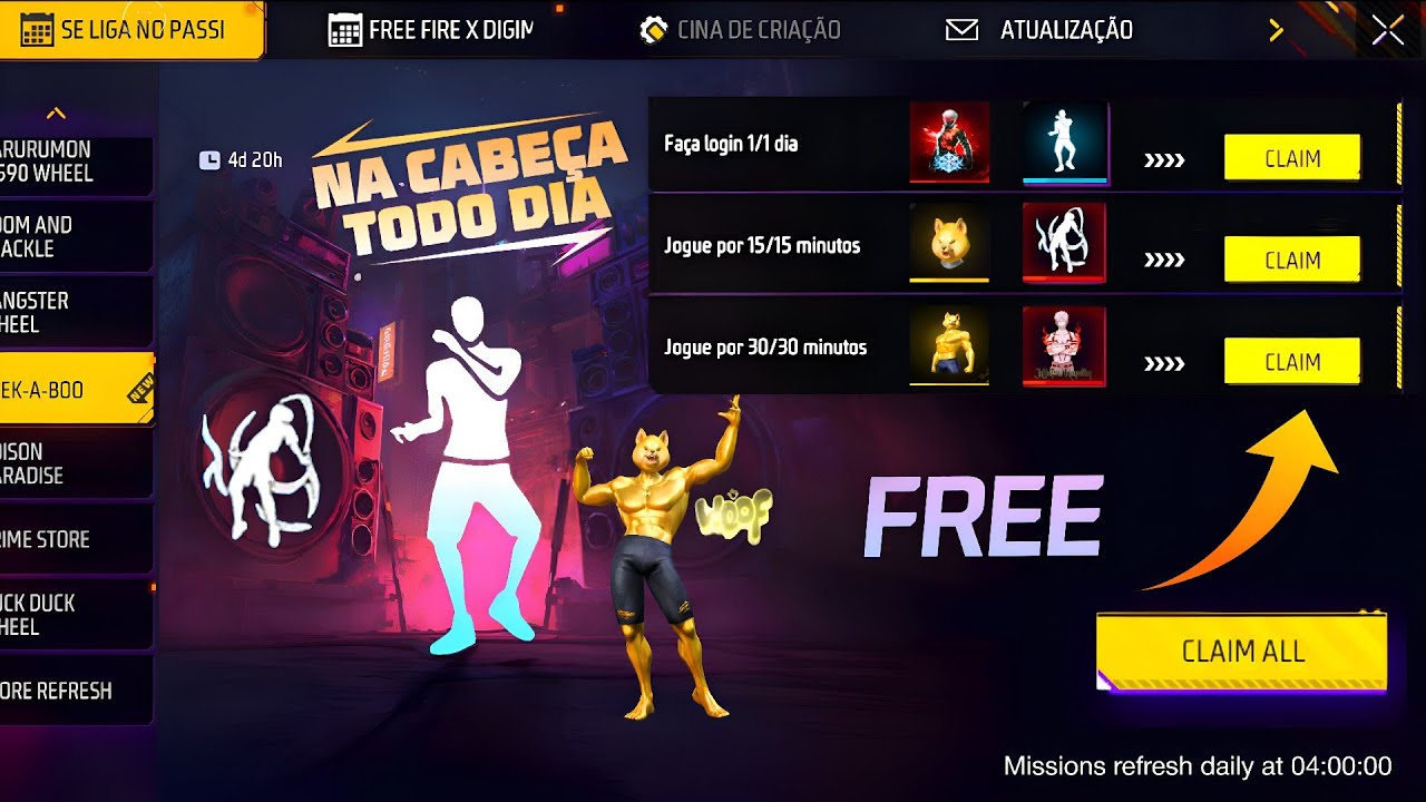 FREE EMOTE 🕺+ 24k GOLD BUNDLE 🤑 CLAIM ✅ FREE REWARDS 😱 FREE DIAMONDS 💎 UPCOMING EVENTS FREE FIRE 🔥🔥