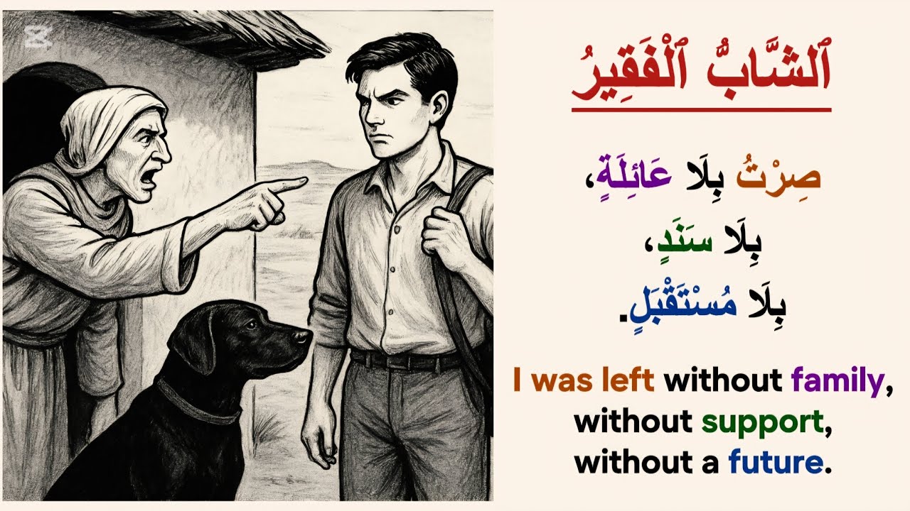 Learn Arabic Easily! An Enjoyable Story/ Arabic listening practice/ قصص عربية