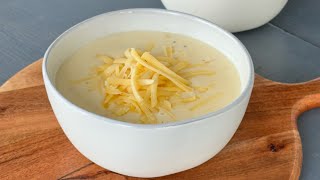 Sopa Crema de Queso Cubana. Inspirada en la Receta de Nitza Villapol