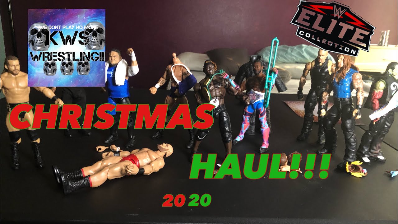 WWE FIGURE CHRISTMAS HAUL!!!