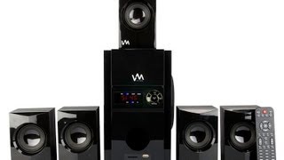 RCA RT151 5.1 Surround Sound Speaker System VM Audio 5.1 Home Surround Sound System | EXMS513