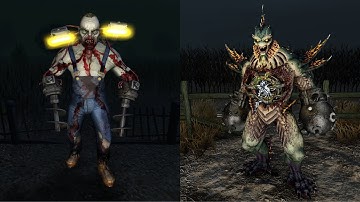 Killing Floor HALLOWEEN Zed Comparison/Evolution (KF1/KF2) 4K/ULTRA SETTINGS