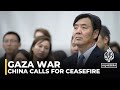 Gaza War: China calls for ceasefire, vows to take necessary steps to end violence
