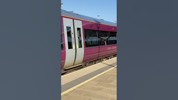 EMR Regional Class 170513 Departing Derby