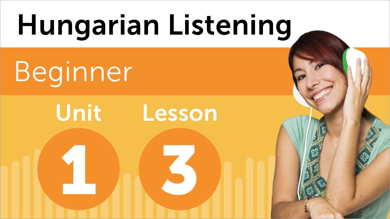 Learn Hungarian - Hungarian Listening - Getting Some Groceries in Hungary