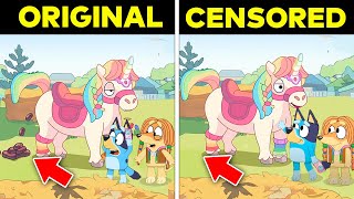 The 10 Bluey Scenes That Were Deleted and Censored by Disney
