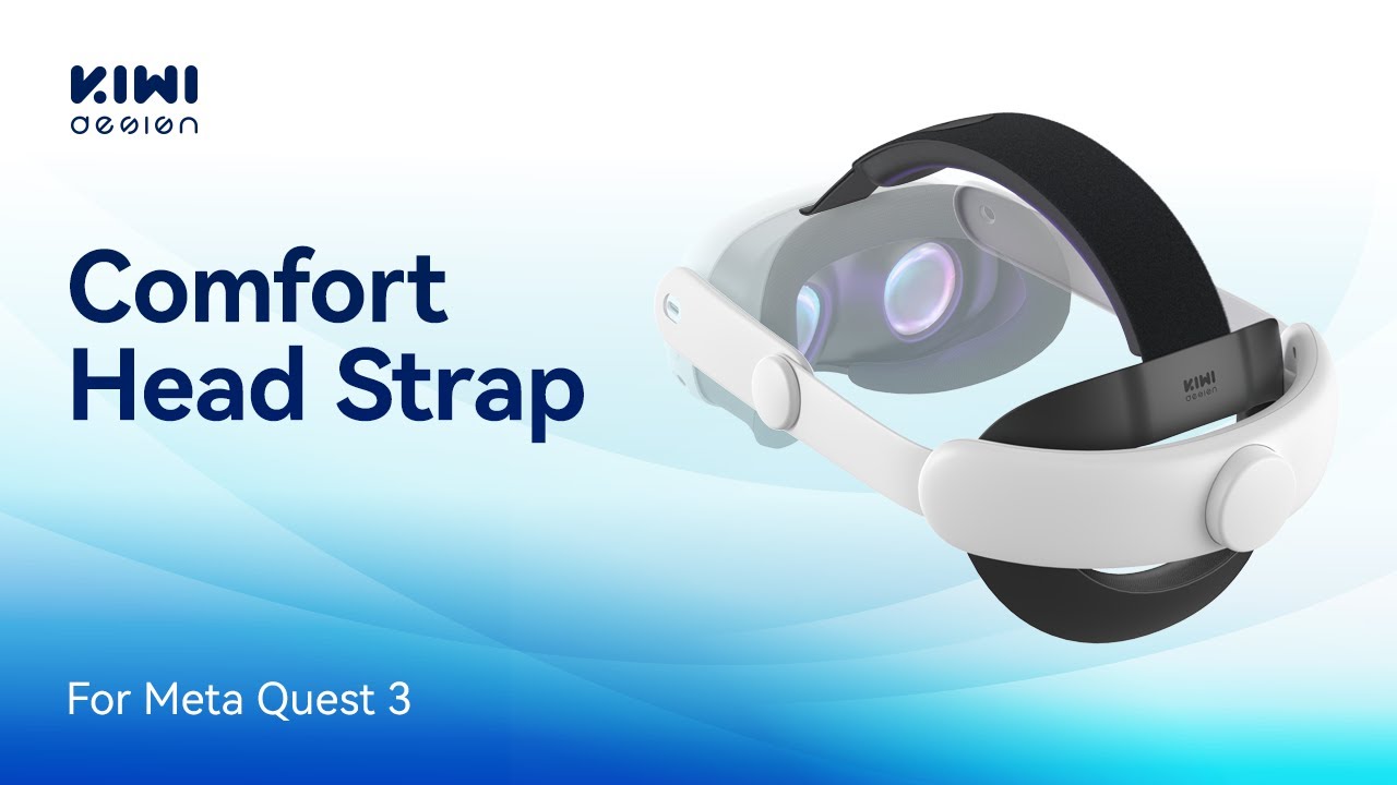 KIWI design Comfort Head Strap for Quest 3