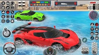 River Car Racing :Water Car Driving Android Gameplay screenshot 1