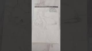 Kedi çizimi #art #ytdayibenionecikarnolur #keşfet #drawing #keşfetbeniöneçıkar #kedi #kitten