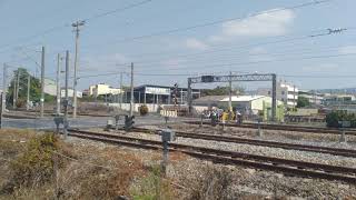 1080225 台鐵3148次區間車通過彰化社頭社斗路平交道